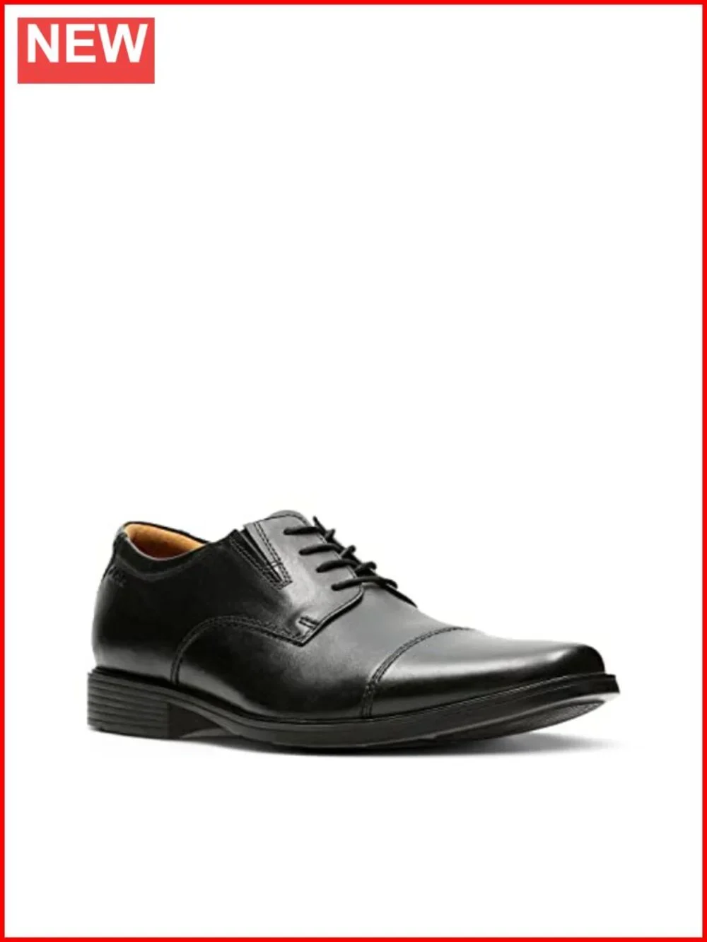 Premium Black Leather Oxfords with Cushion Soft Comfort System